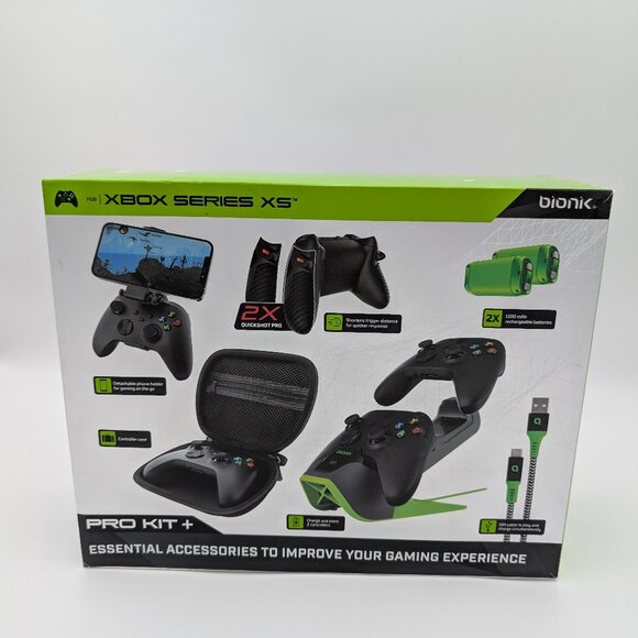 Bionik Pro Kit - Microsoft Xbox Series XS Accessory Kit - Picture 1 of 2